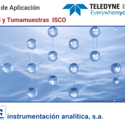Tomamuestras Teledyne ISCO y Aplicaciones PFAS